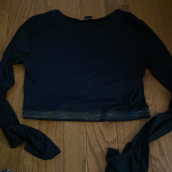 Victoria Secret Sport Black Crop Top - Picture 11 of 14
